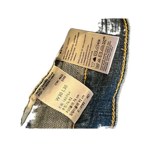 Levi's Signature Straight Leg Mens 30x30 - Picture 4 of 4